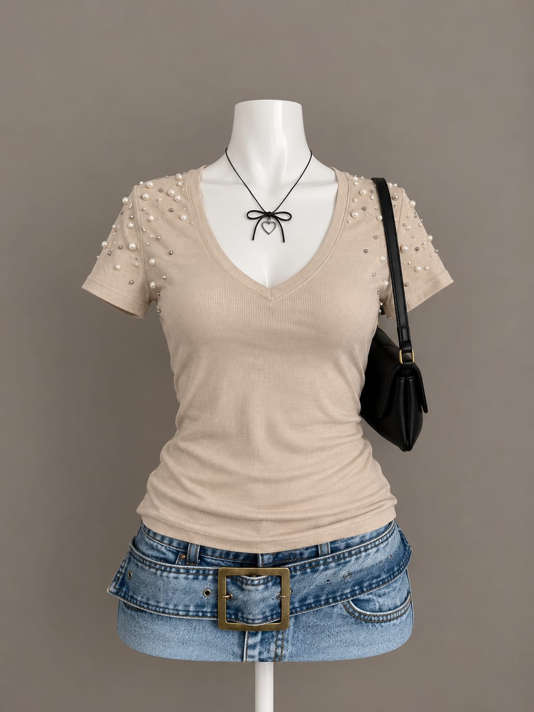 Beige T-Shirt