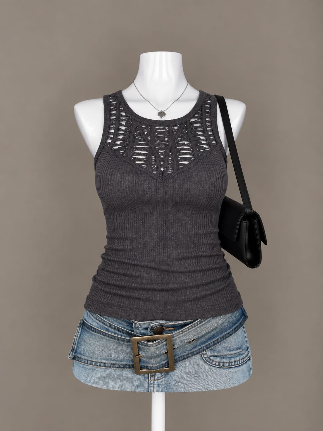 Charcoal Tank Top